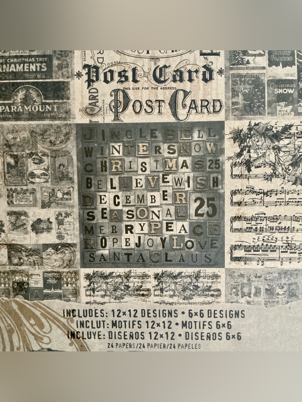 Tim Holtz idea-ology Paper Stash Christmas 2011